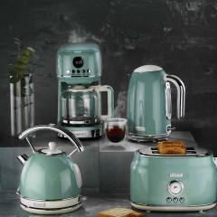 BergHOFF 7950041 GEM RETRO Mint Yeşil İki Dilim Ekmek Kızartma Makinesi