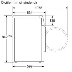 Siemens WT45W420TR İQ500 A++ 9 Kg Kurutma Makinesi