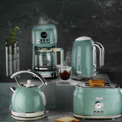 BergHOFF 7950021 Gem Retro 1.7L Yuvarlak Su Isıtıcısı - Mint Yeşil