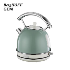 BergHOFF 7950021 Gem Retro 1.7L Yuvarlak Su Isıtıcısı - Mint Yeşil