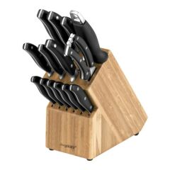 BergHOFF 1307144 Essentials Trivium 15 Parça Bloklu Bıçak Seti