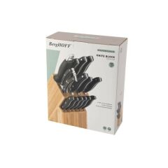 BergHOFF 1307144 Essentials Trivium 15 Parça Bloklu Bıçak Seti