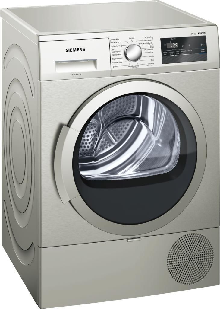 Siemens WT45RV0STR İQ300 A++ 8 Kg Kurutma Makinesi