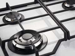 Electrolux KGG64362W Beyaz Cam Yüzeyli Ankastre Gazlı Ocak