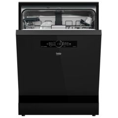Beko BM 6046 SC Bulaşık Makinesi 6 Prg. Siyah/Cam