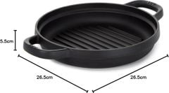 BergHOFF 3950467 Leo Graphite Döküm Demir Tava 26cm