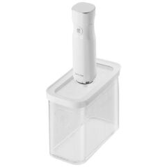 Zwilling 1025970 Fresh & Save Cube Vakum Başlangıç Seti M 5 Parça Şeffaf - Beyaz