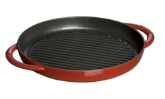 Staub 405103090 Çift Kulplu Döküm Izgara Tava 26 cm