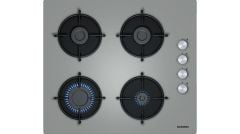 Siemens EO6C8PO00O Gazlı Ocak Sert Cam Titanyum Gri 60 cm