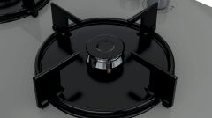 Siemens EO6C8PO00O Gazlı Ocak Sert Cam Titanyum Gri 60 cm