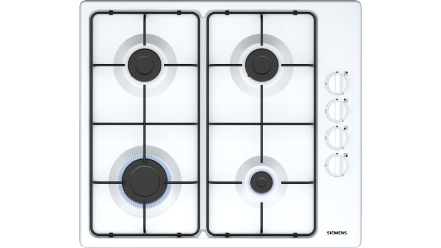 Siemens EB6C2PB82O iQ100 Ankastre Gazlı Ocak 60 cm Beyaz