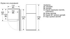 Siemens KD43NNWE0N Üstten Donduruculu Buzdolabı 328 Lt.