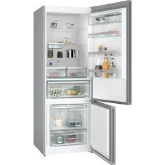 Siemens KG56NLBE0N iQ500 Alttan Donduruculu Buzdolabı Siyah 508 L