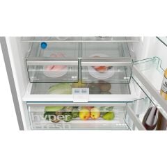 Siemens KG56NLBE0N iQ500 Alttan Donduruculu Buzdolabı Siyah 508 L