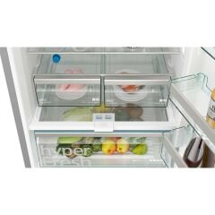 Siemens KG56NLBE0N iQ500 Alttan Donduruculu Buzdolabı Siyah 508 L