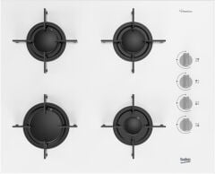 Beko BOCL T 6510 EB Beyond Serisi Ankastre Gazlı Ocak Beyaz