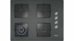 Siemens EO7C9HO12O iQ100 Ankastre Gazlı Ocak Siyah