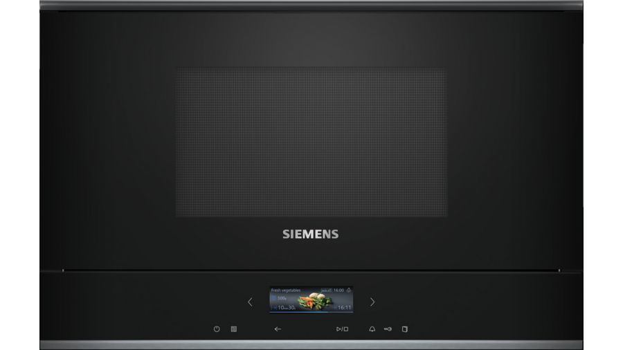 Siemens BE732L1B1 iQ700 Ankastre Mikrodalga Fırın Siyah