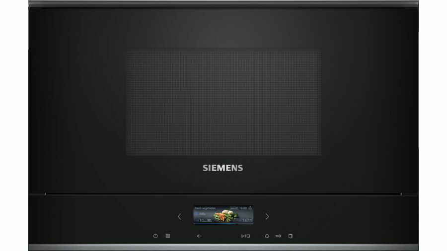 Siemens BE732L1B1 iQ700 Ankastre Mikrodalga Fırın Siyah