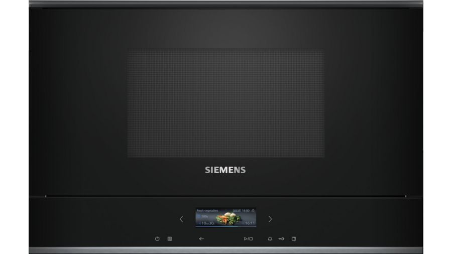 Siemens BE732L1B1 iQ700 Ankastre Mikrodalga Fırın Siyah