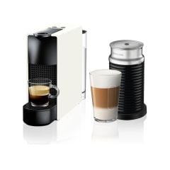 Nespresso C35 Essenza Mini Kapsüllü Kahve Makinesi ve Süt Köpürtücü Aksesuar Beyaz