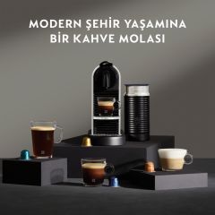 Nespresso D145 Citiz Kapsüllü Kahve Makinesi ve Süt Köpürtücü Aksesuar Platinum