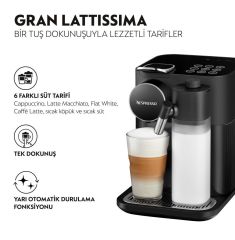 Nespresso F541 Gran Lattissima Süt Çözümlü Kapsüllü Kahve Makinesi Siyah