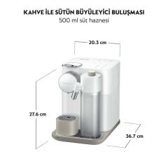 Nespresso F541 Gran Latissima Süt Çözümlü Kapsüllü Kahve Makinesi Beyaz
