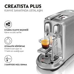 Nespresso J520 Creatista Plus Süt Çözümlü Kapsüllü Kahve Makinesi