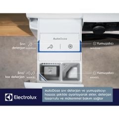 Electrolux EW8F5407ACT Çamaşır Makinesi 11kg 1400dev.