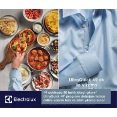 Electrolux EW8FG5602CDT Çamaşır Makinesi 11 Kg 1600 dev./dk. Siyah