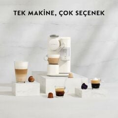 Nespresso F121 Latissima One Süt Çözümlü Kapsüllü Kahve Makinesi Beyaz
