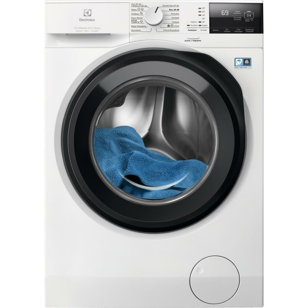 Electrolux EW7W2612T Kurutmalı Çamaşır Makinesi 10/6 kg 1600 dev.