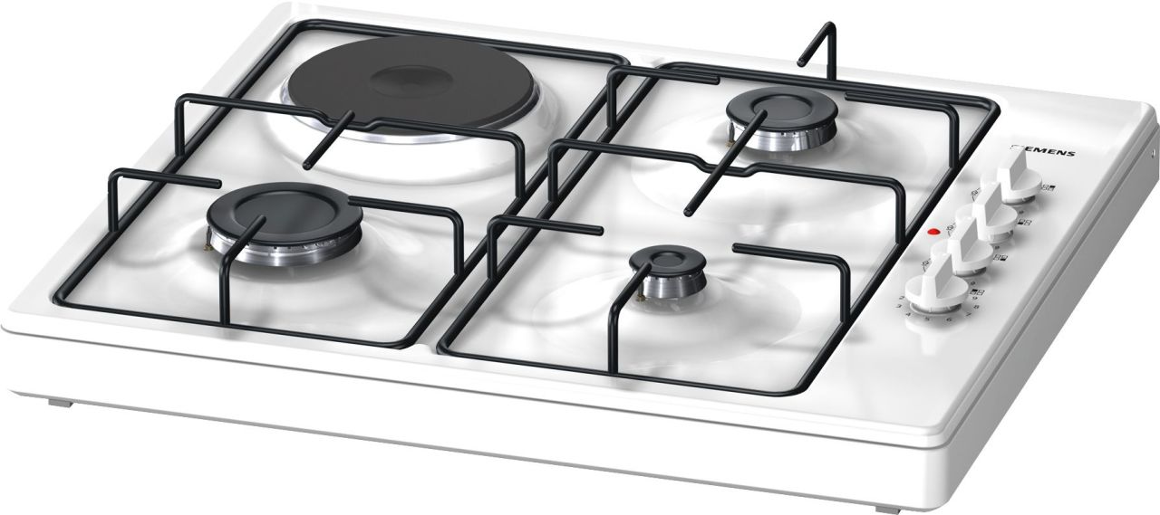 Siemens EB0C2YB80L Set Üstü Solo Beyaz Emaye Ocak