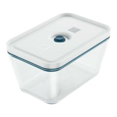 Zwilling 368013030 Fresh & Save Vakumlu Saklama Kabı L Borosilikat Cam Akdeniz Mavisi