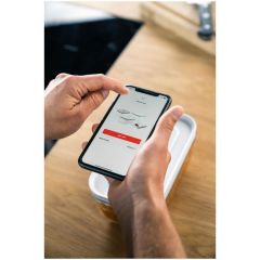 Zwilling 368013030 Fresh & Save Vakumlu Saklama Kabı L Borosilikat Cam Akdeniz Mavisi