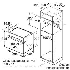 Siemens HS636GDS1 iQ700 60 Cm Ankastre Fırın