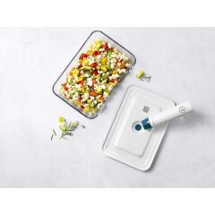 Zwilling 368013040 Fresh & Save Vakumlu Fırın Kabı Borosilikat Cam Akdeniz Mavisi