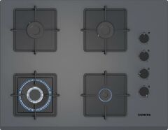 Siemens EO7C8HP30O Ankastre Gazlı Ocak Sert Cam
