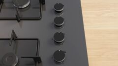 Siemens EO7C8HP30O Ankastre Gazlı Ocak Sert Cam