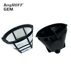 BergHOFF 7950400 GEM Vanilya Krem Rengi Filtre Kahve Makinesi