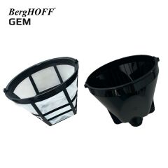 BergHOFF 7950400 GEM Vanilya Krem Rengi Filtre Kahve Makinesi
