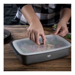 Kuhn Rikon New Life Pro - 32414 - 1.1 L Kapaklı Fırın Kabı - Küçük Boy