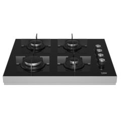 Beko BSTOC 826 S Set Üstü Siyah Cam Ocak