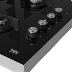 Beko BSTOC 826 S Set Üstü Siyah Cam Ocak