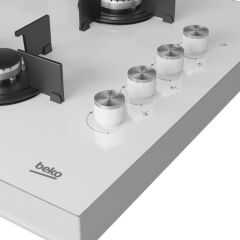 Beko BSTOC 827 B Set Üstü Ocak Beyaz