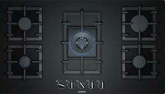 Siemens EP9A6QB90 iQ500 Sert Cam 90 Cm Siyah Ocak