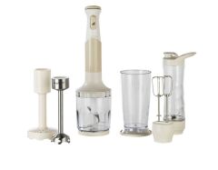 BergHOFF 7950809 Gem Retro El Blenderi 1200 W Vanilya Krem Rengi