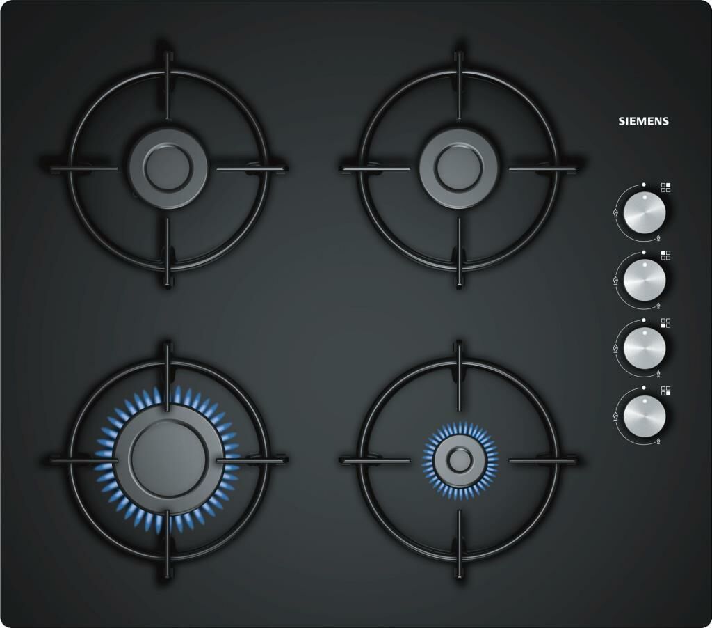 Siemens EO6C6PB11O iQ100 Sert Cam 60 Cm Siyah Ocak