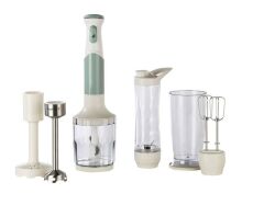 BergHOFF Gem Metallic El Blenderi Gümüş Yeşil 1200 W